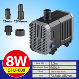 Ultra-Quiet  220V-240V 7-80W Aquarium Submersible Water Pump Fountain Filter Fish Water Pump Tank Fountain Side Suction Pump