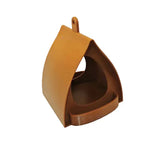 Hanging Bird Feeder with Roof Large Capacity Outdoor Bird Feeders Birdhouse for Sparrow Finch Balcony Garden Yard Porch Birding