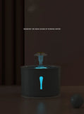 2.4L Automatic Pet Water Fountain with LED Light – USB Quiet Filtered Water Dispenser for Cats & Dogs