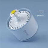 2.4L Automatic Pet Water Fountain with LED Light – USB Quiet Filtered Water Dispenser for Cats & Dogs